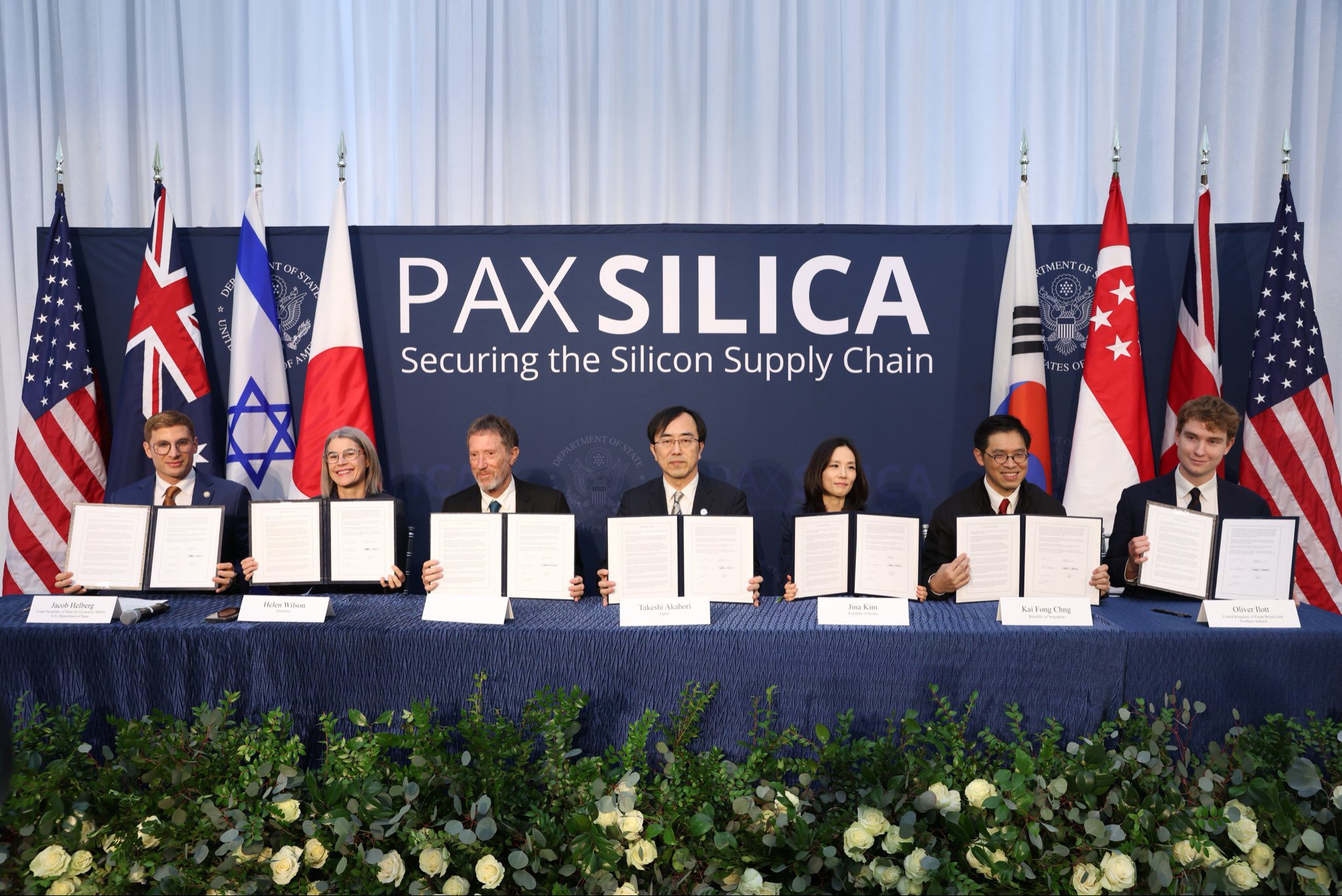 US Inaugurates Pax Silica With Seven Allies | BowerGroupAsia